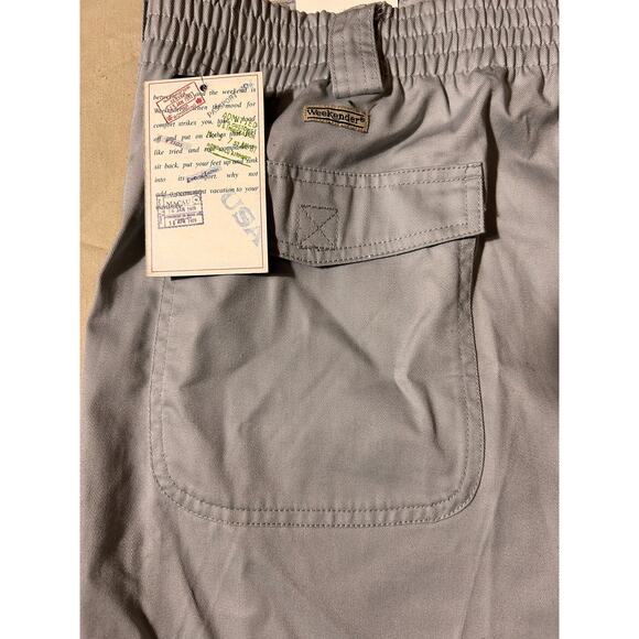 Weekender Mens "Trader" Cargo Shorts NWT Size 48 Light Grey Casual, sports - Picture 4 of 5